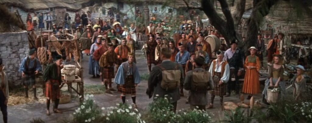 Brigadoon- newcomers enter