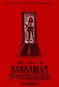 Movie Poster Barbarian 2022